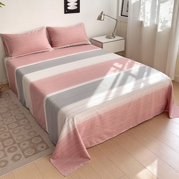 JUEGO DE SÁBANA LINEA ROSA