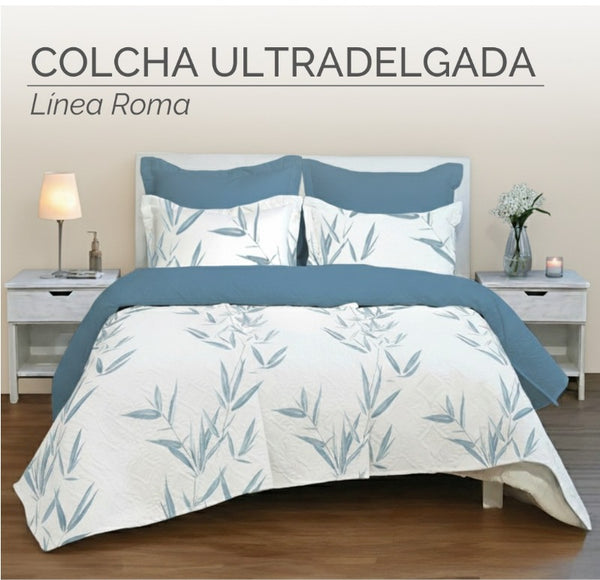 COLCHA ULTRADELGADA  BOTANICO DIA